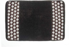 Sinatra Bronze Area Rug, Contour Rug and 3 Piece Towel Set