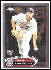 Chris Parmelee Rookie #162 2012 Topps Chrome Minnesota Twins