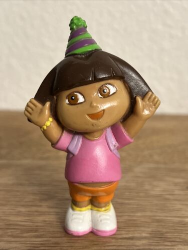Dora the explorer 3,5"" action figure giocattolo in pvc nickelodeon (usato) - Foto 1 di 7