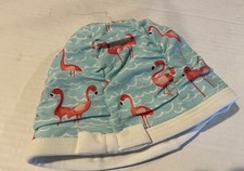 NWOT Toddler Girls Janie and Jack Flamingo Swim Cap Sz-12-24 months