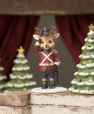 Bethany Lowe Reindeer Nutcracker