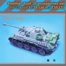 1:35 resin model kit Tank accessories package Unassembled unpainted
