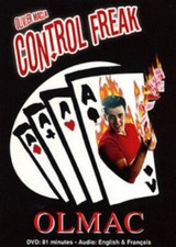 CONTROL FREAK DVD - OLMA OLIVIER MACIA  - CARD MAGIC
