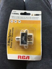2-Way Coaxial Cable Splitter