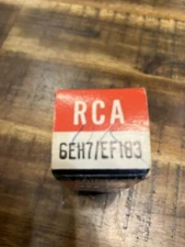 6EH7/EF183 RCA Electron Tube Open Box Not Tested