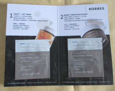 Korres 2 - Step Firm Boost 2 x 1,5  ml  NEU!