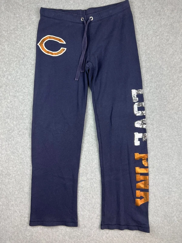 victoria-secret-vs nfl chicago bears love pink loungewear sweatpants