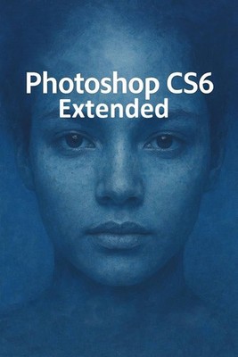 Photoshop CS6 Extended Vollversion Lizenz Dauerlizenz Lebenslang Windows DVD