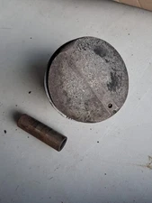 (8) 61-65  Chevy 9.5:1 348 OEM IMPALA BELAIR  CAST DOAMED PISTONS STD GM 3833461