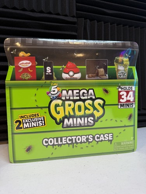 #ad Zuru 5 Surprise Mega Gross Minis Collector#x27;s Case 5 Surprise Minis 2 Exclusive $19.99