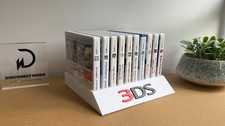 Nintendo 3DS Game Case Display Stand | Fits 10 N3DS Games