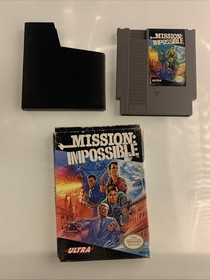 Mission: Impossible Nintendo NES In Box No Manual