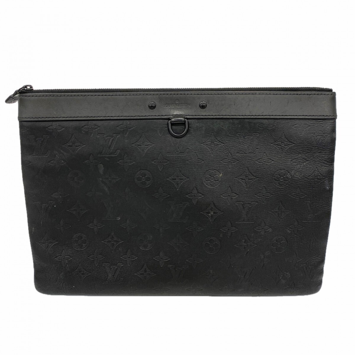 Louis Vuitton Monogram Shadow Pochette Discovery M62903 Clutch Bag 493012