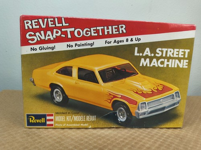 #ad Vintage Revell LA Street Machine Snap together Model Kit $34.99