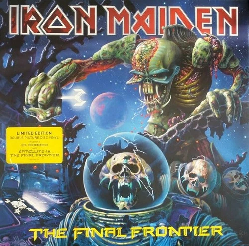 Iron Maiden, Limited Edition Double Picture LPs The Final Frontier, Unopened!