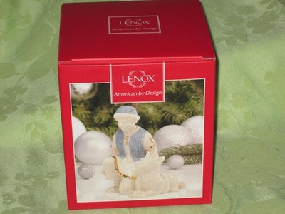 Lenox First Blessing Nativity SHEPHERD BOY WITH SHEEP DOG #853743