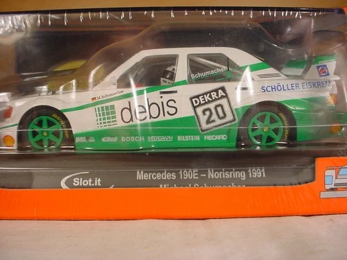Slot It CA44e Mercedes 190E #20 debis DTM 1991 Schumacher MB