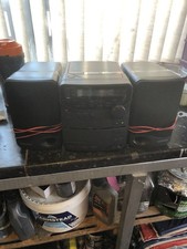 Kenwood Mini Compact CD System MS-5L  With Speakers READ DESCRIPTION