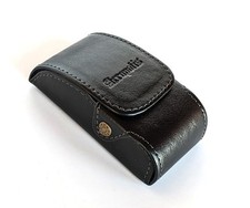 Black Leatherette Glasses Case, Spectacle Case for Folding Glasses