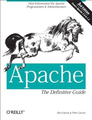 Apache: The Definitive Guide by Peter Laurie 0596002033 FREE Shipping
