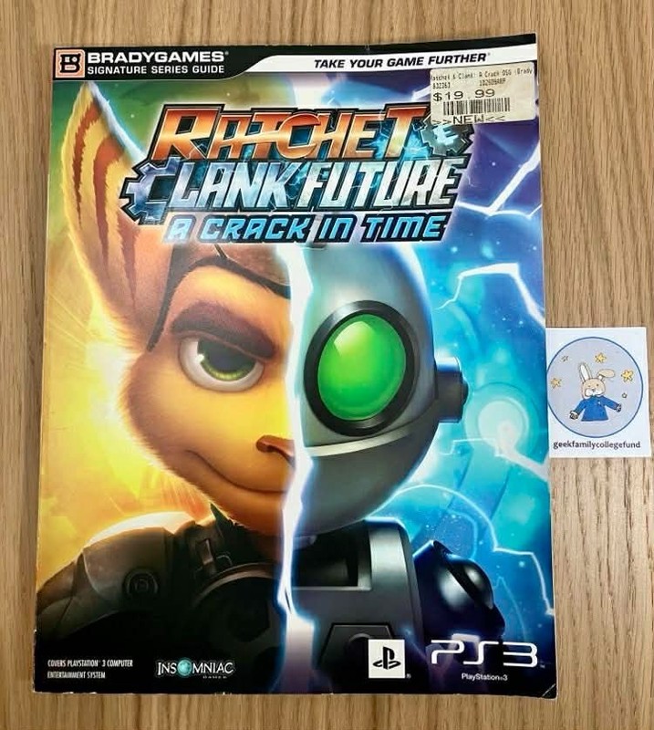 Ratchet & Clank Future Crack in Time Signature Game Guide PS3, used