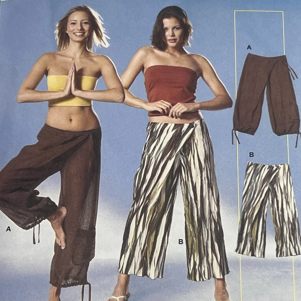 Burda Young Fashion Misses Hip Pants Size 10 - 22 Uncut Sewing Pattern 8315 - Image 2 of 4