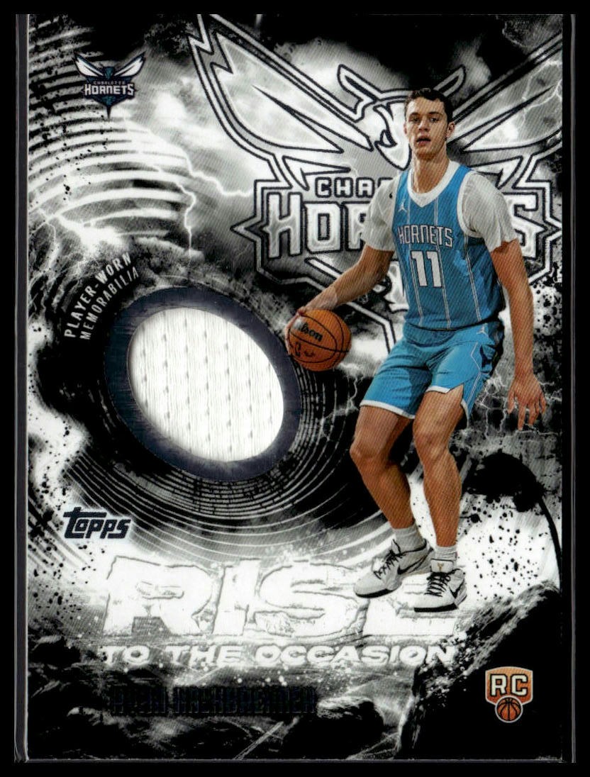 Topps 2025-26 Rise to the Occasion Relics #RTO-RK Ryan Kalkbrenner MEM