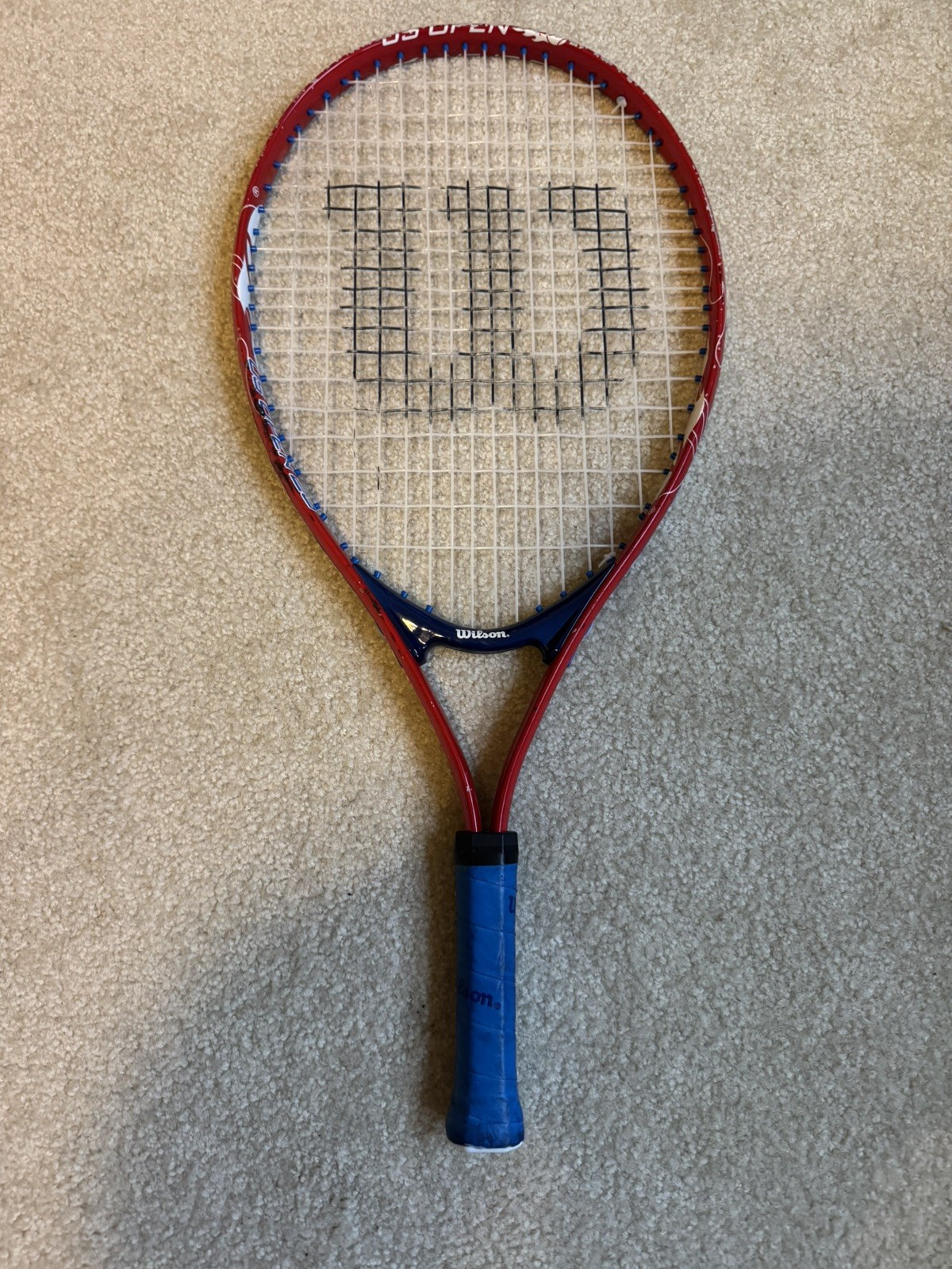 Wilson US Open 23" Junior Tennis Racquet, Grip Size 3 5/8"