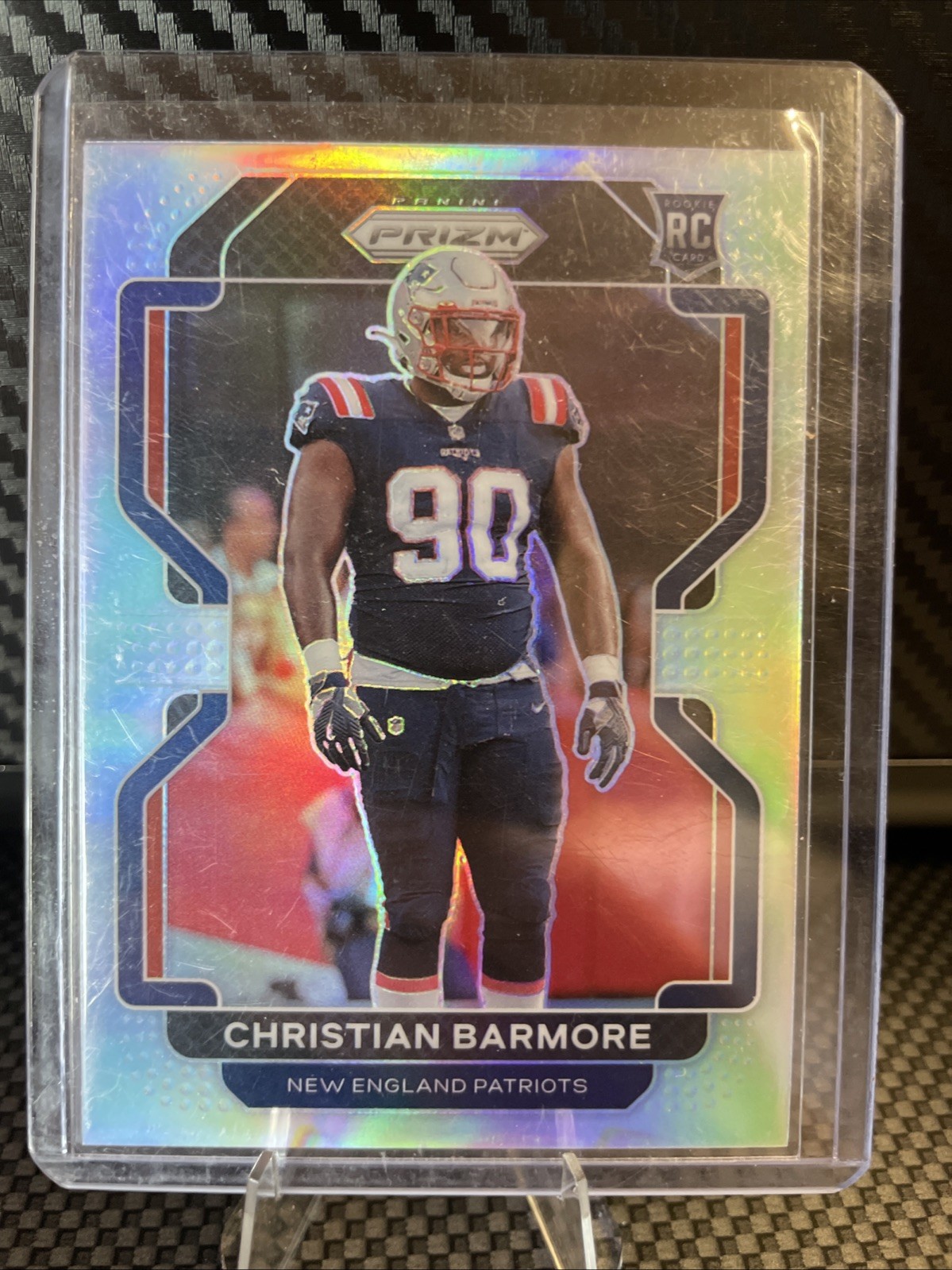 2021 Panini Prizm - Rookie Christian Barmore #388 Silver Prizm (RC)