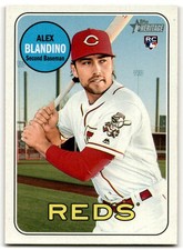 2018 Topps Heritage #509 Alex Blandino