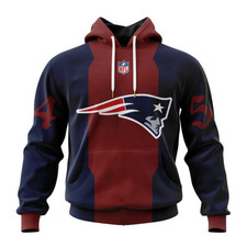 New England Football Team Patriotss Hoodie, Unisex Adults S-5XL