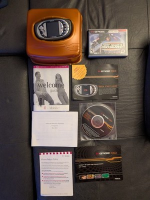 Nokia N-Gage QD Grey Original In Box W Tony Hawk T-Mobile US Exclusive Very Rare