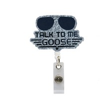 Skaworth Designs Nurse Badge Reel, Talk to Me Goose