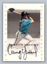 1996 Leaf Signature Series Signatures Update Craig Grebeck Auto Florida Marlins