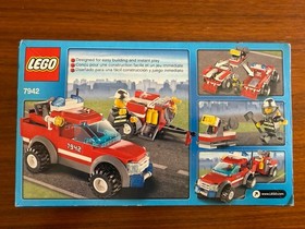 LEGO 7942 OFF ROAD FIRE RESCUE city set RETIRED Car Vehicles NIB NEW