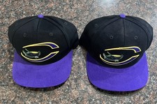 2P-Tampa Bay Devil Rays MLB Men’s Vintage Strap Back Hat in Black/Purple
