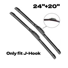 24 And 20 All Season Beam Front Windshield Wiper Blades Replacement Pair 2 Pcs