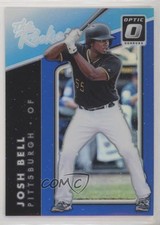 2017 Panini Donruss Optic The Rookies Blue Prizm 10/149 Josh Bell #TR7 0lm