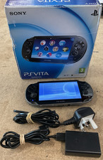 Sony PlayStation PS Vita PCH-1103 Handheld Console Boxed with Mains Charger