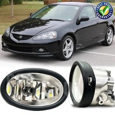 Pair For Acura Rsx 2002-2006 Front Bumper H11 Led Fog Light Lamps Left Right Pair For Acura Rsx 2002-2006 Front Bumper H11 Led Fog Light Lamps Left Right