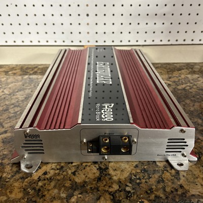 Earthquake PHD-5000W Old School Mono Car Audio Amplifier Made in