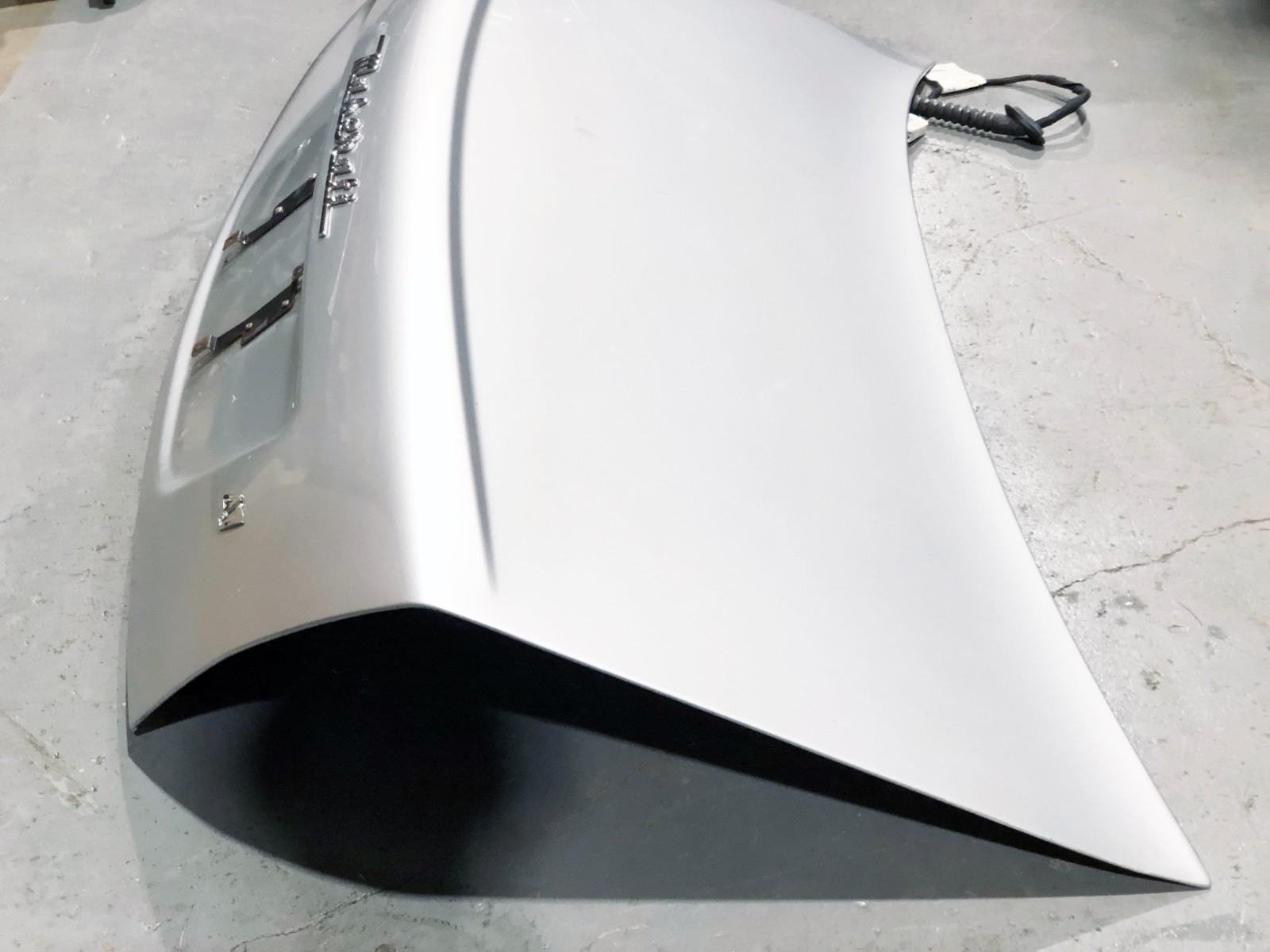 03-13 Maserati Quattroporte M139 Trunk Lid Hatch Decklid GRIGIO TOURING 08 09 10