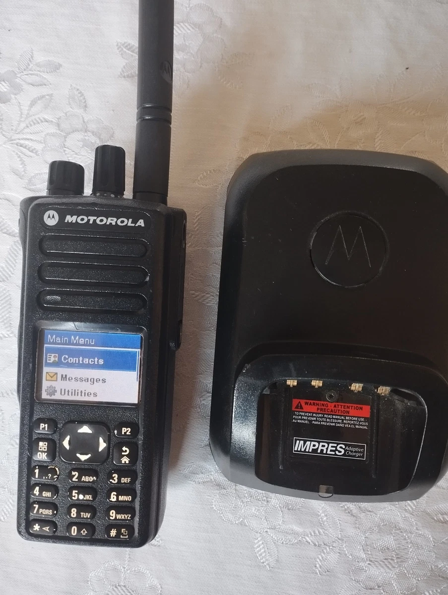 Téléavertisseur Vintage Motorola Spirit VHF Avec Chargeur - Années 70 - Non Testé