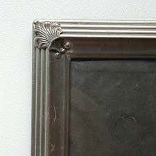 Vintage Picture Frame Metal 4x6 Ornate Detailed Old World