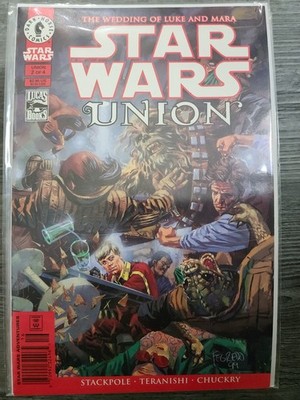 Star Wars Union #2   the Marriage of Luke & Mara 1999 Comic Book