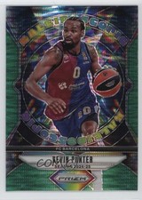 2024-25 Prizm Turkish Airlines EuroLeague Green Pulsar 6/25 Kevin Punter #2 0s55