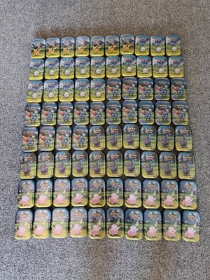 Pokemon 80x Mini Tins Erhabene Helden Neu/Sealed Deutsch Mega Entwicklungen  