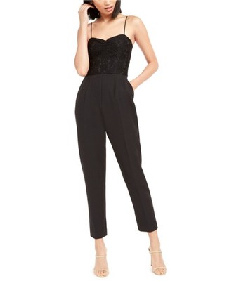 Leyden Womens Lace Jumpsuit