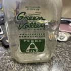 Green Valley Farm Avondale Pa 1 GALLON CLEAR GLASS MILK JUG Vintage