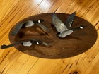 Vintage Wiedemann Beer Sign Geese 1940 Rare 25” Long